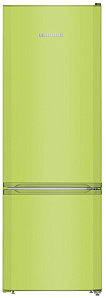 Двухкамерный зелёный холодильник Liebherr CUkw 2831