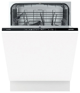 Чёрная посудомоечная машина 60 см Gorenje GV 63160