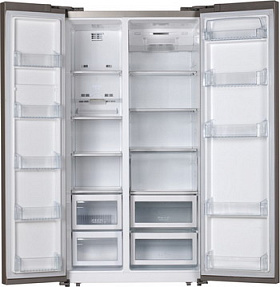 Двухдверный белый холодильник Ascoli ACDW 601 W white