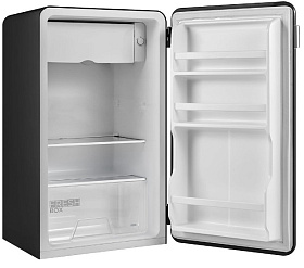 Чёрный мини холодильник Midea MDRD142SLF30 фото 3 фото 3