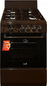 Газовая плита с газовой духовкой Cezaris ПГ 2100-00 коричневый