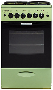 Комбинированная плита 50 см Reex CGE-531 ecGn зеленый