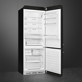 Чёрный холодильник  2 метра Smeg FAB38RBL5 фото 4 фото 4
