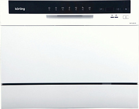 Компактная посудомоечная машина на 6 комплектов Korting KDF 2050 W фото 2 фото 2