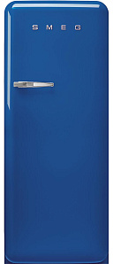 Холодильник голубого цвета в ретро стиле Smeg FAB28RBE5
