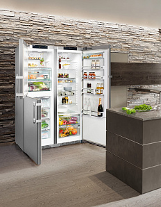 Холодильник шириной 120 см Liebherr SBSes 8473 фото 2 фото 2
