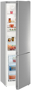 Серебристые двухкамерные холодильники Liebherr Liebherr CNPef 4813 фото 2 фото 2