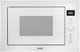Белая микроволновая печь Korting KMI 825 TGW