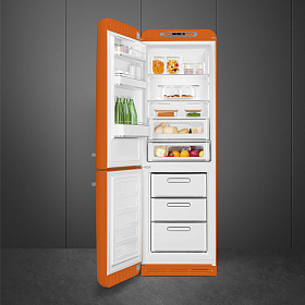 Двухкамерный холодильник  no frost Smeg FAB32LOR5 фото 2 фото 2