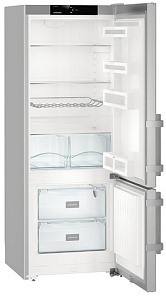 Серебристые двухкамерные холодильники Liebherr Liebherr CUsl 2915 фото 3 фото 3