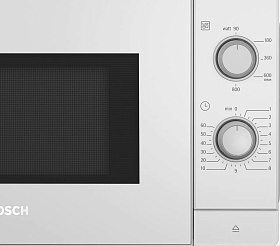 Белая микроволновая печь Bosch FFL020MW0 фото 2 фото 2