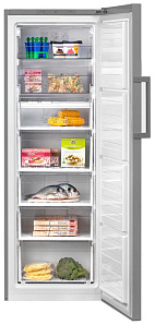 Серебристый холодильник Beko RFSK 266 T 01 S