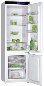 Высокий двухкамерный холодильник Graude IKG 180.1