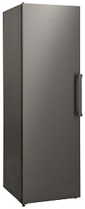 Серебристый холодильник Korting KNF 1857 X
