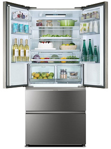 Широкий холодильник с нижней морозильной камерой Haier HB 18 FGSAAARU фото 3 фото 3