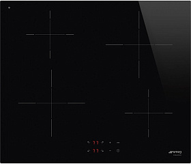 Чёрная варочная панель Smeg SI2641D фото 2 фото 2