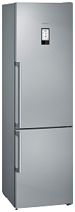Серебристый холодильник Siemens KG 39 FHI 3 OR