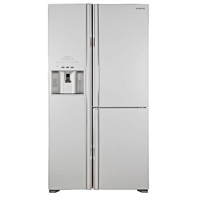 Серый холодильник HITACHI R-M702GPU2GS
