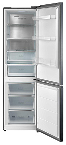 Чёрный холодильник Korting KNFC 62029 GN фото 2 фото 2