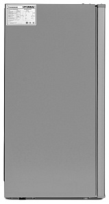 Маленький серебристый холодильник Hyundai CO1003 серебристый фото 3 фото 3