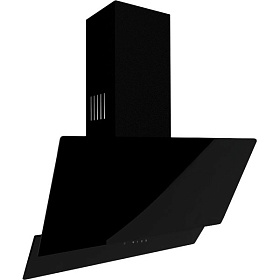 Наклонная чёрная вытяжка 90 см Schaub Lorenz SLD DY9714