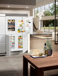 Встраиваемый многокамерный холодильник Liebherr SBSWgw 64I5 фото 4 фото 4