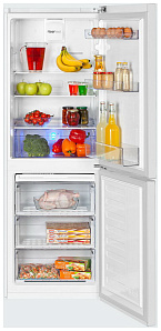 Белый двухкамерный холодильник Beko RCNK 296 K 00 W