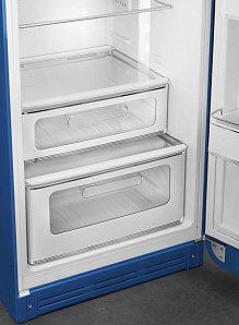 Холодильник голубого цвета в ретро стиле Smeg FAB30RBE5 фото 4 фото 4