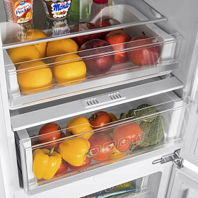 Холодильник шириной 55 см Maunfeld MBF177NFWH фото 3 фото 3