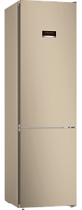 Двухкамерный коричневый холодильник Bosch KGN39XV20R