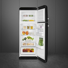 Чёрный холодильник Smeg FAB30RBL5 фото 2 фото 2