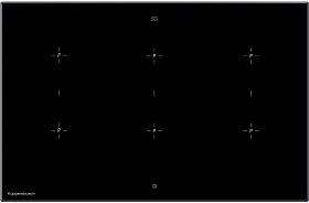 Чёрная варочная панель Kuppersbusch KI 8820.0 SF
