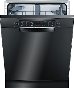 Чёрная посудомоечная машина Bosch SMU46CB01S
