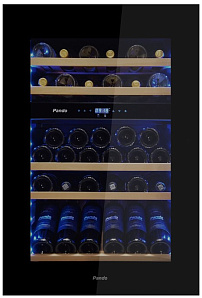Узкий встраиваемый винный шкаф Pando PVMAVP 88-49CRR