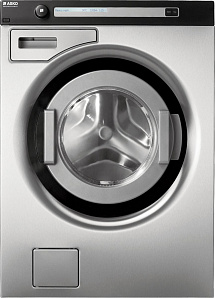 Серебристая стиральная машина Asko WMC84 V
