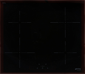 Черная индукционная варочная панель Smeg SI5641B