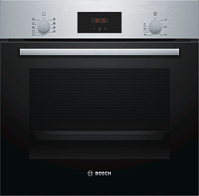 Встраиваемый черный электрический духовой шкаф 60 см Bosch HBF134ES1