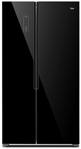 Чёрный холодильник Side-By-Side Svar SV 525 NFBG