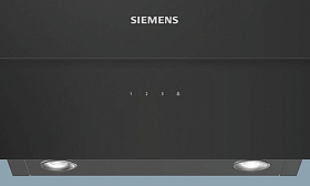 Наклонная чёрная вытяжка Siemens LC65KA670R фото 3 фото 3