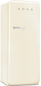 Бежевый холодильник в стиле ретро Smeg FAB28RCR5 фото 3 фото 3