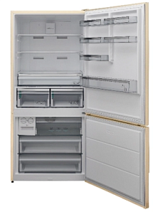 Широкий бежевый холодильник Sharp SJ653GHXJ52R фото 2 фото 2