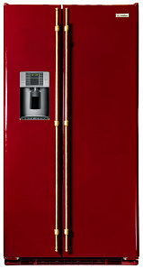 Холодильник с ледогенератором Iomabe ORE 24 VGHFRR Бордо
