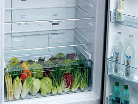 Бежевый двухкамерный холодильник  HITACHI R-V 542 PU7 BEG фото 2 фото 2