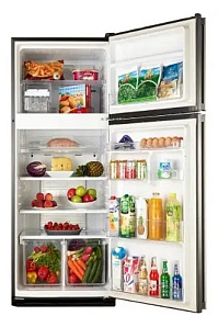 Серый холодильник Sharp SJ-58CSL фото 2 фото 2