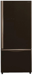 Коричневый холодильник HITACHI R-B 502 PU6 GBW