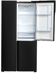 Холодильник с морозильной камерой Hyundai CS5073FV графит фото 3 фото 3