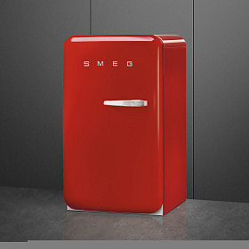 Ретро красный холодильник Smeg FAB10LRD5 фото 4 фото 4