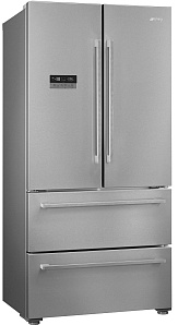 Трёхкамерный холодильник Smeg FQ55FXDF