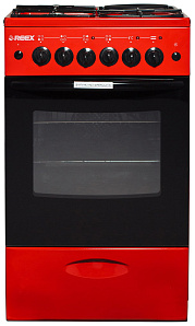 Комбинированная плита Reex CGE-531 ecRd красный