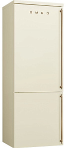 Бежевый холодильник Smeg FA8005LPO5